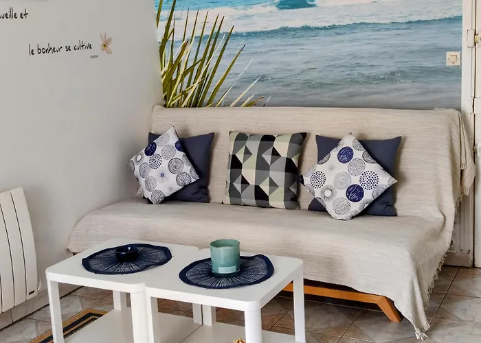 公寓 La Playa Grand Avec Espace Nuit Et Parking Privatif - 40 Metres De La Promenade Marcel Proust 卡布尔