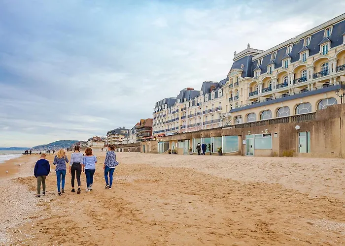 La Playa Grand Avec Espace Nuit Et Parking Privatif - 40 Metres De La Promenade Marcel Proust 아파트 꺄부흐